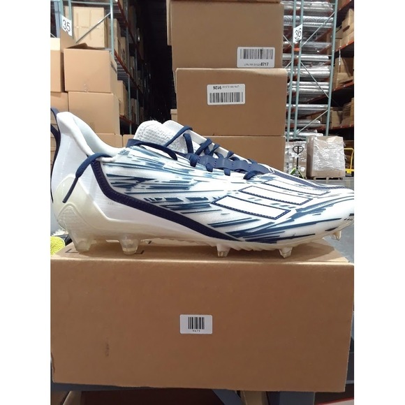 adidas Adizero Mens Shoes Color: Delta White/Royal Blue-Delta White Size 14